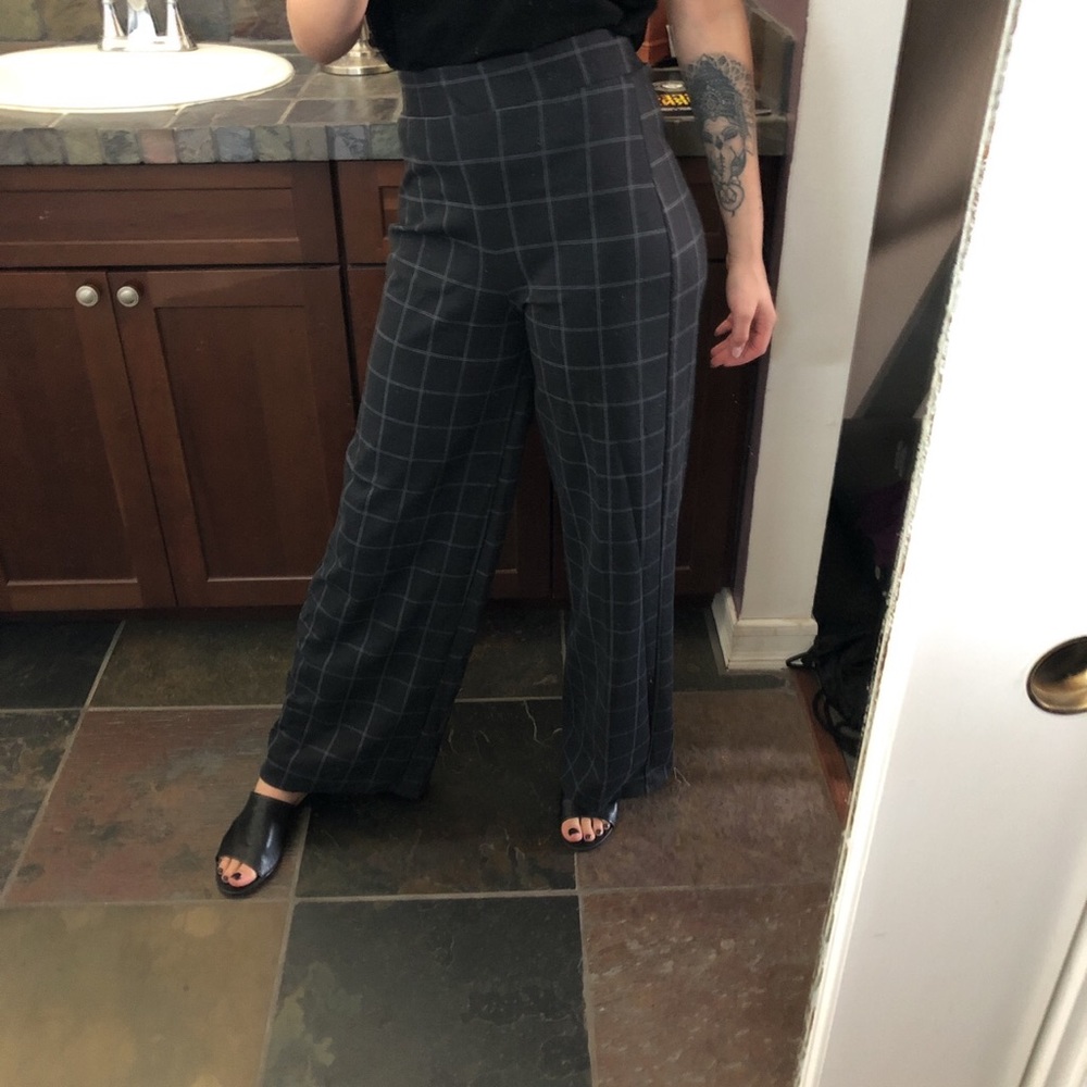 Zara plaid trouser